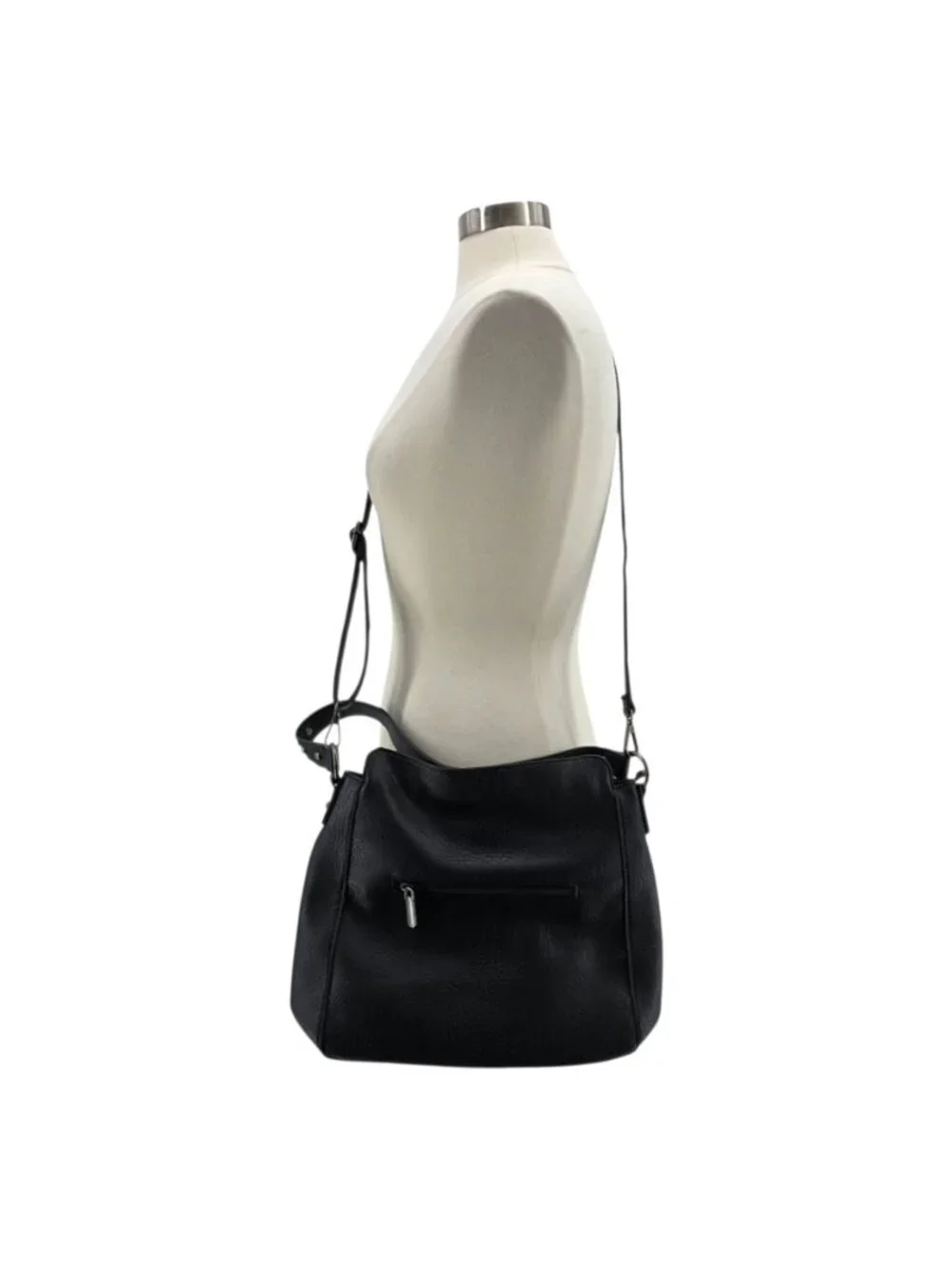 NEW Montana West Hobo Bag Faux Vegan Leather Black Studded Western Boho Purse